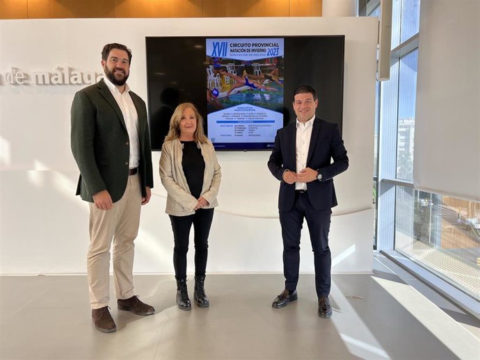Presentación del Circuito Provincial de Natación de la Diputación de Málaga.