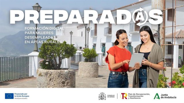 Cartel del programa de empleo 'Preparadas'
