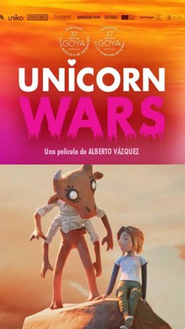 Carteles de 'Unicorn Wars' y 'Los Demonios de Barro', nominadas a mejor película de animación en los premios Goya