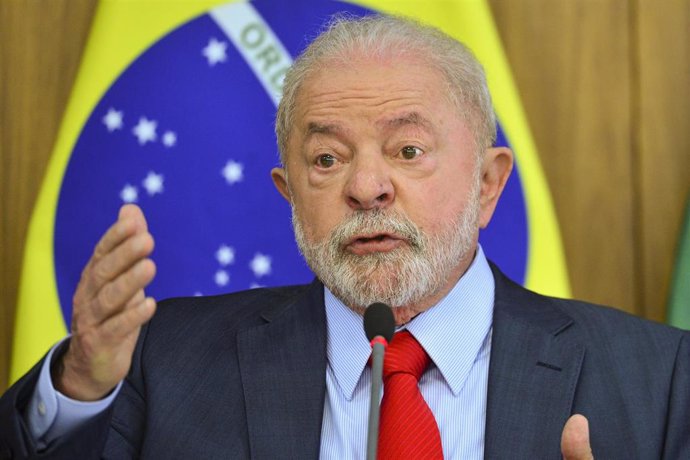 El presidente de Brasil, Luiz Inácio Lula da Silva