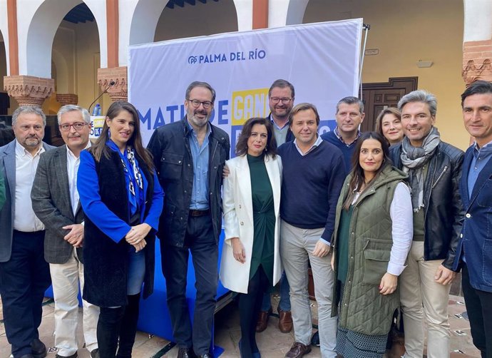 Acto de presentación de la candidata del PP a la alcaldía de Palma del Río, Matilde Esteo