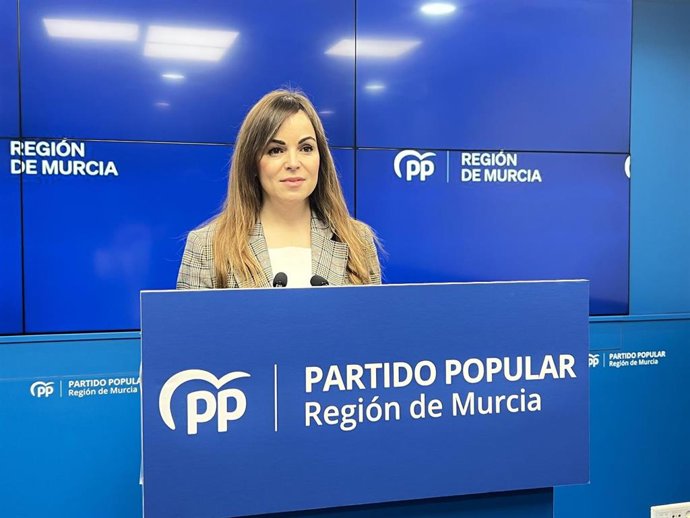 La coordinadora general del PP, Rebeca Pérez