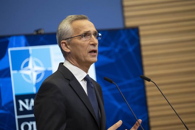 Archivo - El secretario general de la OTAN, Jens Stoltenberg 