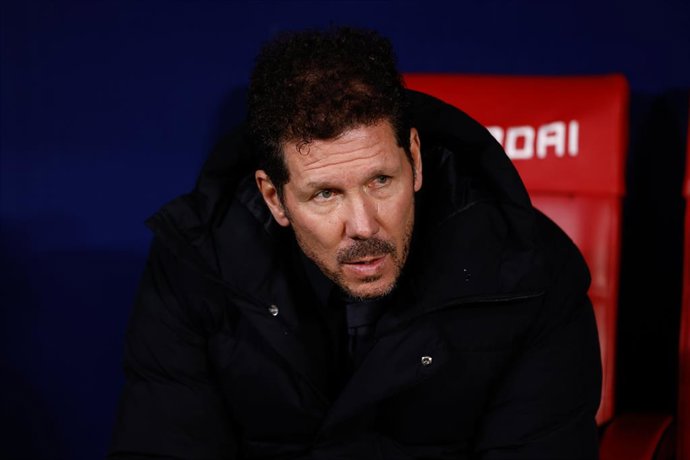 Diego Pablo Simeone, entrenador del Atlético de Madrid