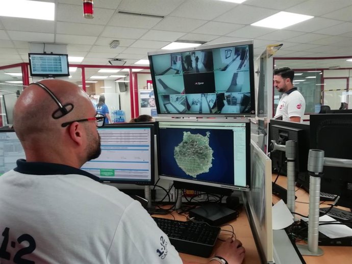 Archivo - Centro operativo del 112 Canarias en Las Palmas de Gran Canaria