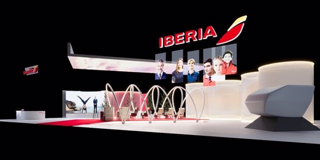 Iberia lleva a Fitur sus nuevos A350 y la experiencia de pilotar en un simulador de vuelo