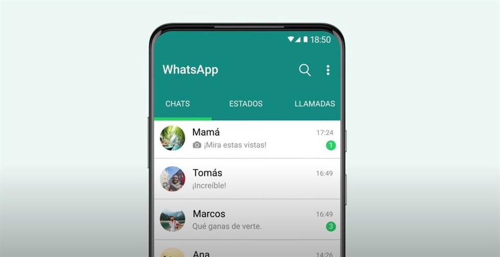 Captura de chats de WhatsApp