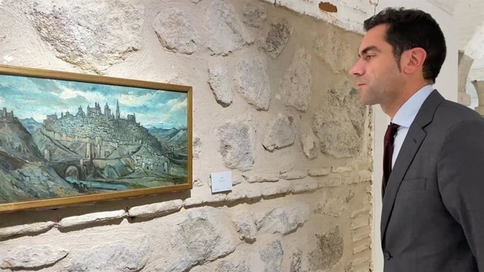 El diputado provincial de Ciudadanos y concejal de Toledo, Julio Comendador.