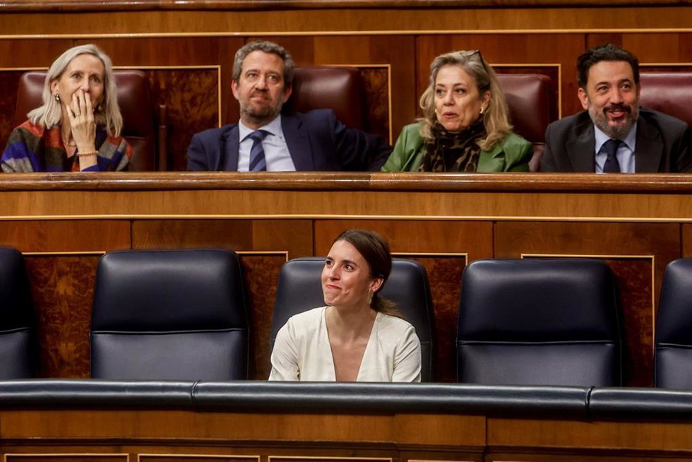 La ministra de Igualdad, Irene Montero