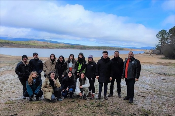 Alumnos de la Autónoma de Madrid conocen la gestión de Montes de Soria.