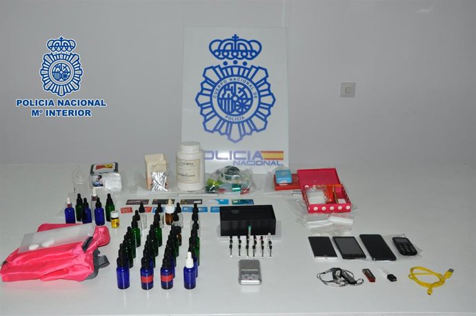 Sustancias y objetos intervenidos