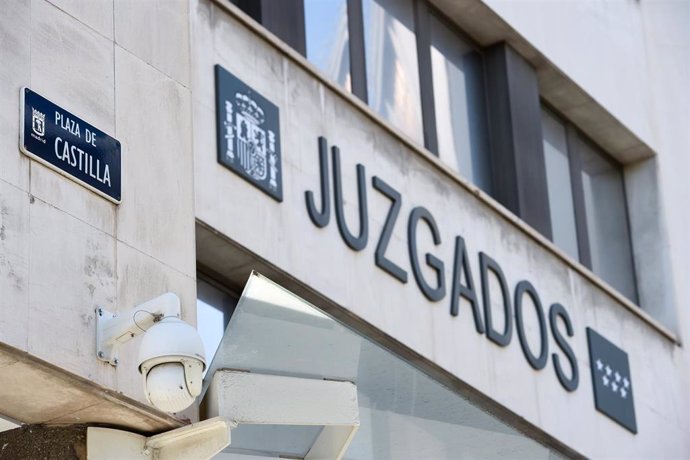 Archivo - Edificio de los Juzgados de Plaza de Castilla.