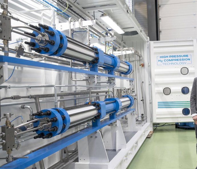 Compresores de hidrógeno de Hiperbaric