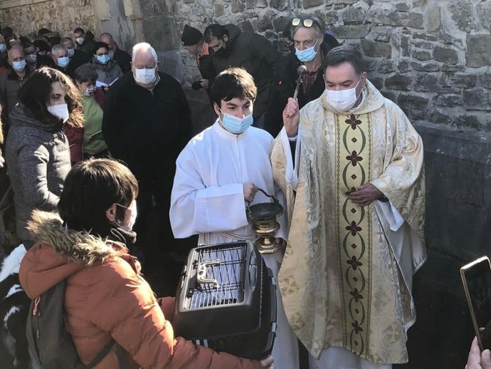 Bendición de animales en San Antón (archivo)