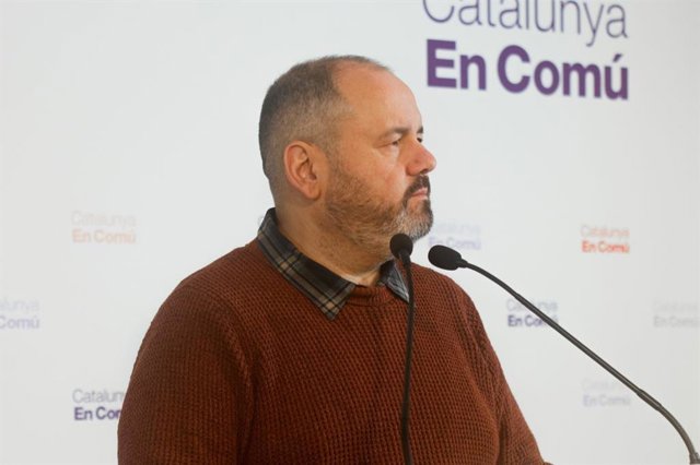 El portaveu dels comuns i diputat al Congrés, Joan Mena