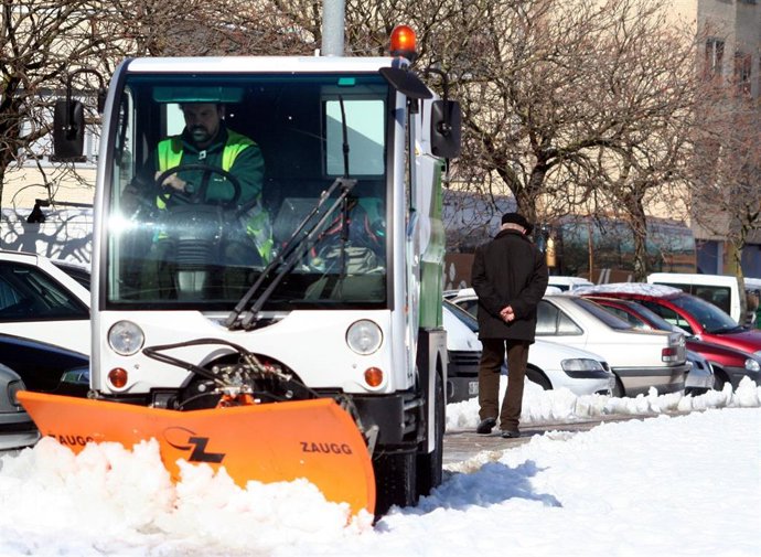 Imagen de un vehículo quitanieves