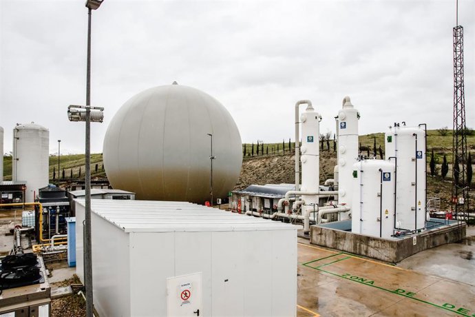 Archivo - Planta de biogás del Parque Tecnológico de Valdemingómez en el día en el que se inaugura su ampliación, a 20 de abril de 2022, en Madrid (España).