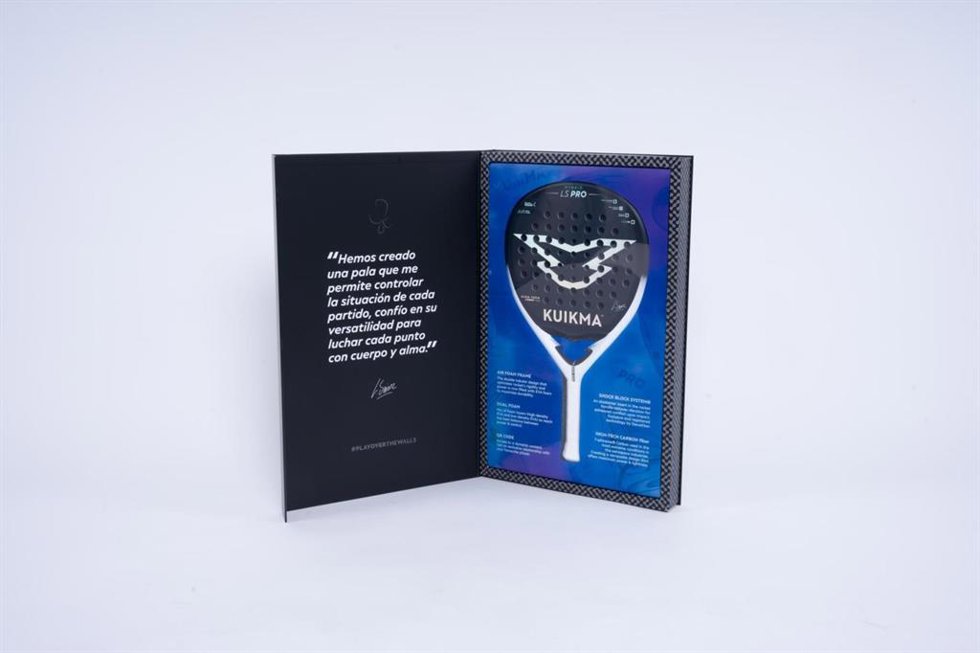Kuikma lanza una edición limitada de las palas cocreadas con Lucía Sainz y Maxi Sánchez.