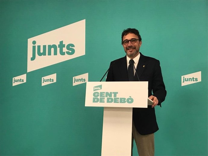 El portavoz de Junts, Josep Rius