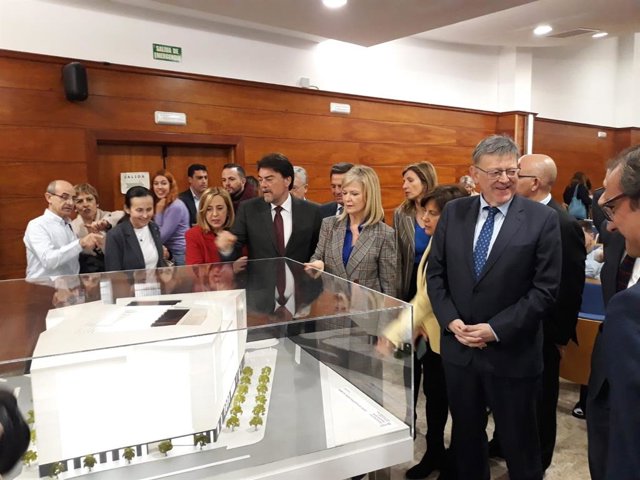 Presentación de la Ciudad de la Justicia Rafael Altamira de Alicante.