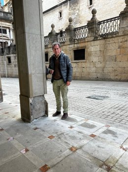 Antonio Losa en la calle Campanas.