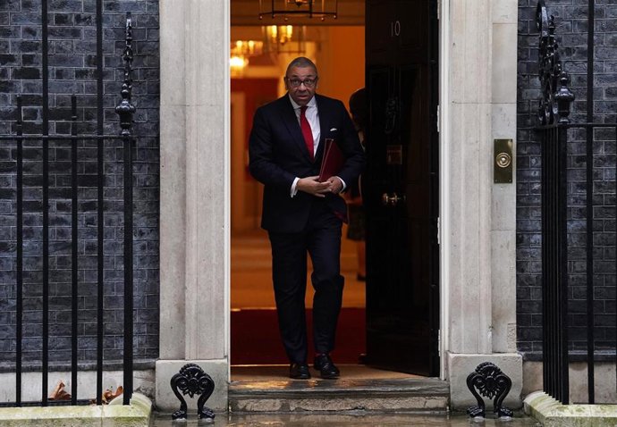 James Cleverly, ministro de Exteriores de Reino Unido
