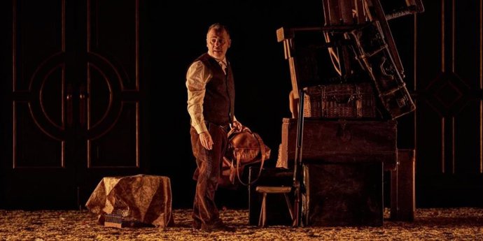 El actor Javier Gutiérrez en una escena de Los Santos Inocentes