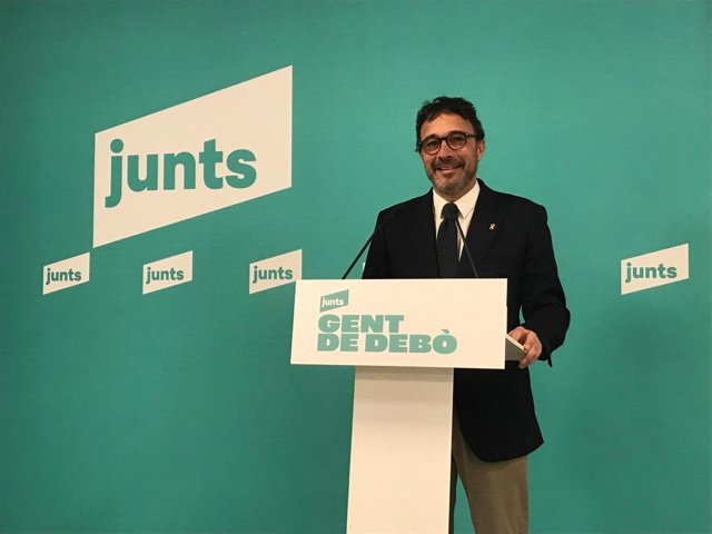 El portaveu de Junts, Josep Rius