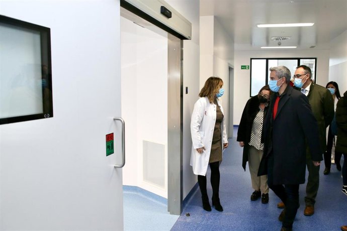 Visita al Hospital de Laredo.