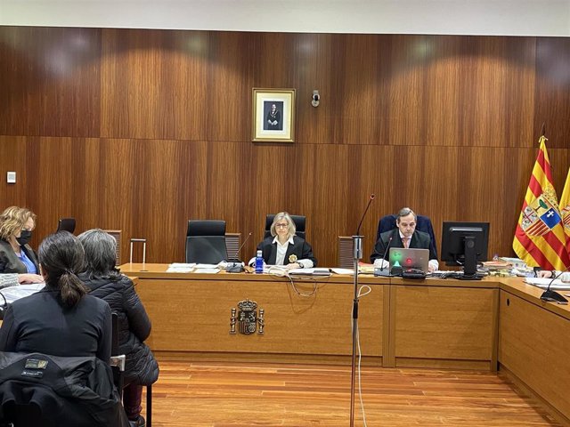El juicio se celebra en la Audiencia Provincial de Zaragoza.