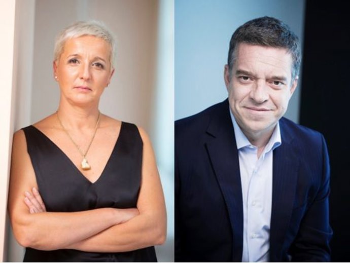 Lola Rebollo y Carlos Gallego.