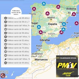 La Plataforma Motera Para La Seguridad Vial ha alertado este lunes sobre la siniestralidad motorista en esta primera quincena del mes de enero, periodo en el que han perdido la vida un total de 13 motoristas.