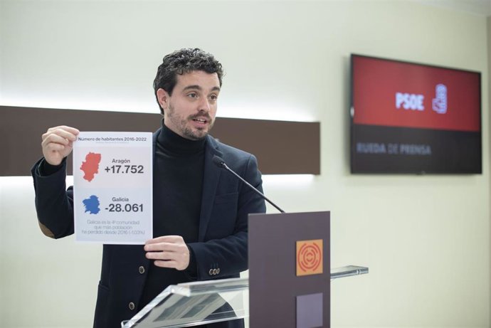 Darío Villagrasa, diputado del PSOE