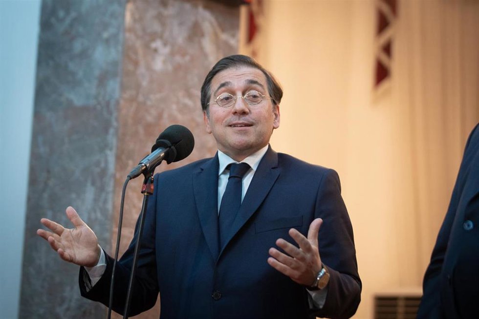 El ministro de Asuntos Exteriores, Unión Europea y Cooperación, José Manuel Albares