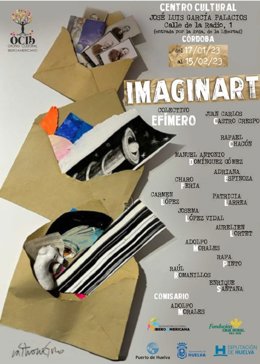Cartel de la exposición 'Imaginart', del Colectivo Efimero.