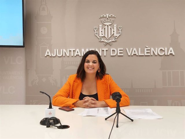 Archivo - La vicealcaldesa de València y edil de Desarrollo y Renovación Urbana, Sandra Gómez, en una imagen de archivo. 
