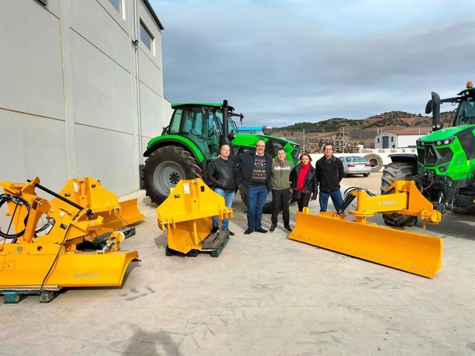 El Ayuntamiento de Calamocha destina 24.000 euros a la adquisición de cinco quitanieves.