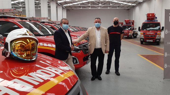 La institución trabaja para ultimar los equipamientos de los parques de Bomberos de Villablino y Valencia de Don Juan.