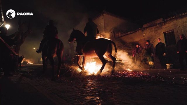 Imagen facilitada por Pacma sobre la celebración de la tradición de Las Luminarias.