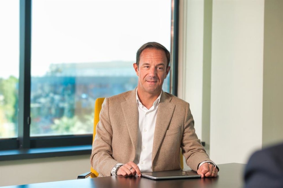 Archivo - Sébastien Guigues, director general de Renault, Alpine y Mobilize Iberia.