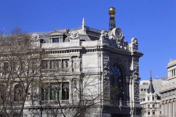 Archivo - Fachada del Banco de España