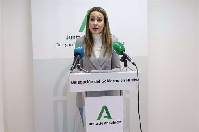 La delegada de la Junta en Huelva, Bella Verano, en una imagen de archivo.