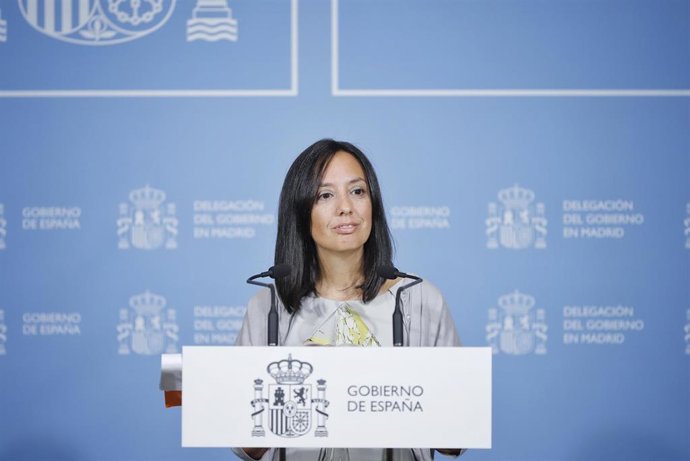 Archivo - La delegada del Gobierno en Madrid, Mercedes González.