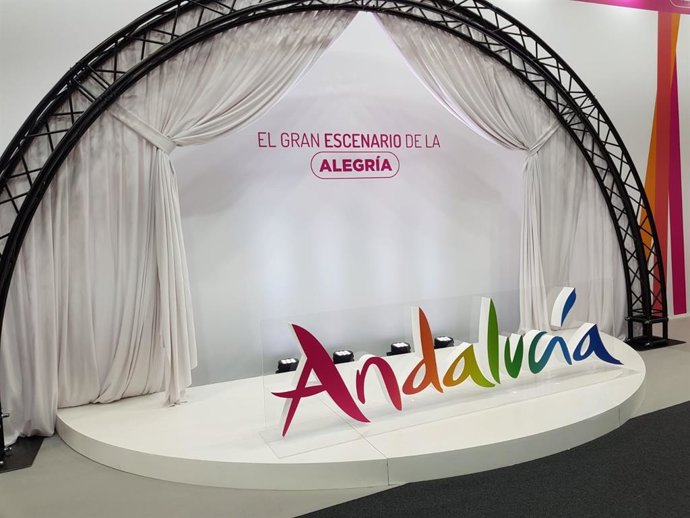 Archivo - Stand de Andalucía Fitur 2022.
