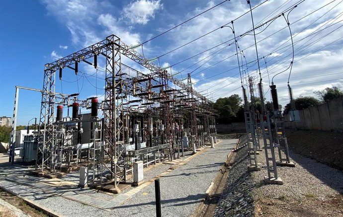 La subestación Arenal, propiedad de Endesa.