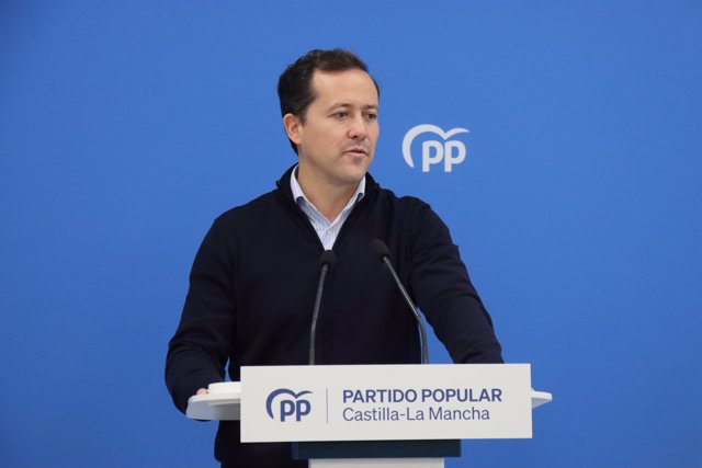 El presidente del PP en la provincia de Toledo y candidato a la Alcaldía de la ciudad, Carlos Velázquez