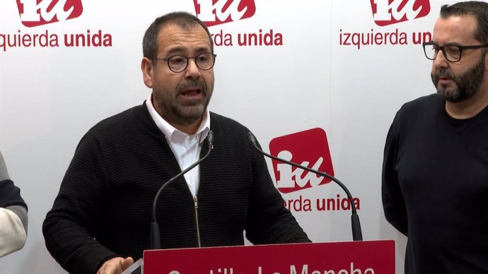 El coordinador regional de Izquierda Unida, Juan Ramón Crespo.