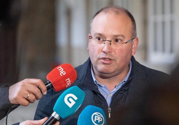 Archivo - El vicesecretario de Organización del PP, Miguel Tellado