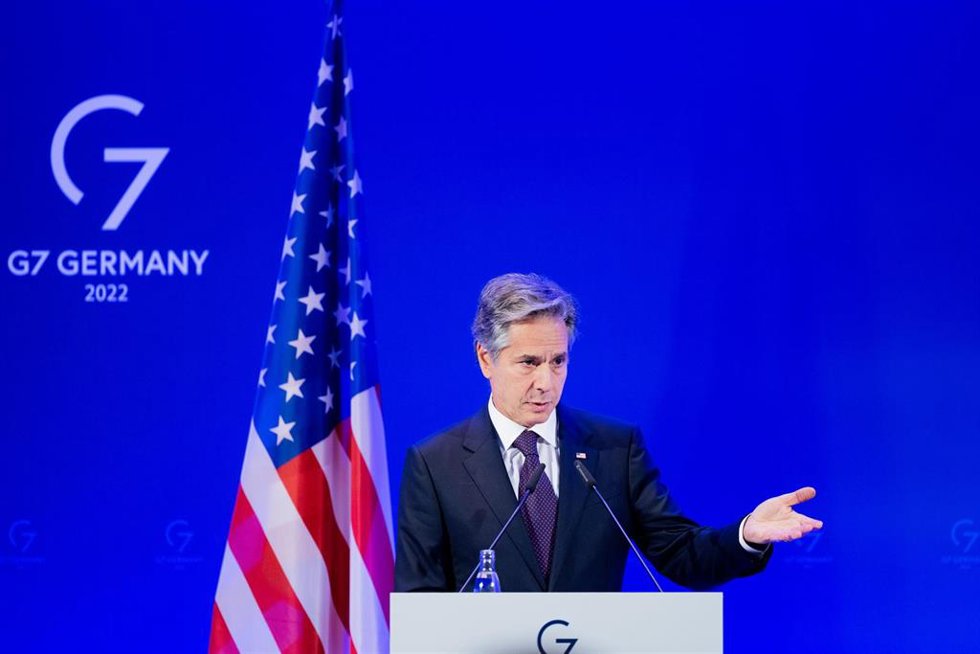 Archivo - El secretario de Estado de EEUU, Antony Blinken