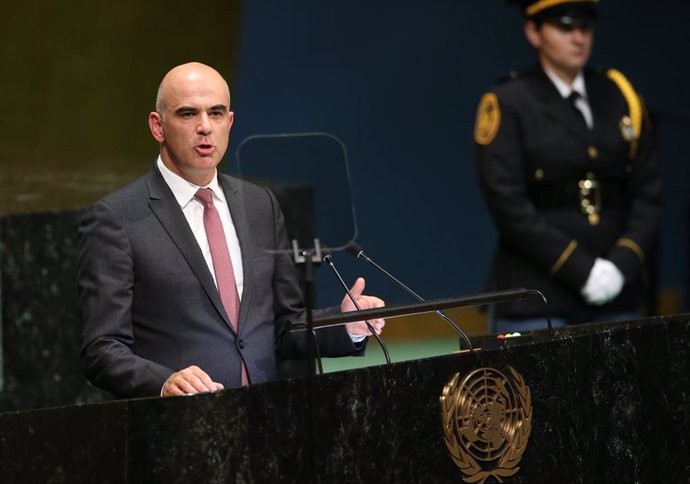 El ministro del Interior de Suiza, Alain Berset